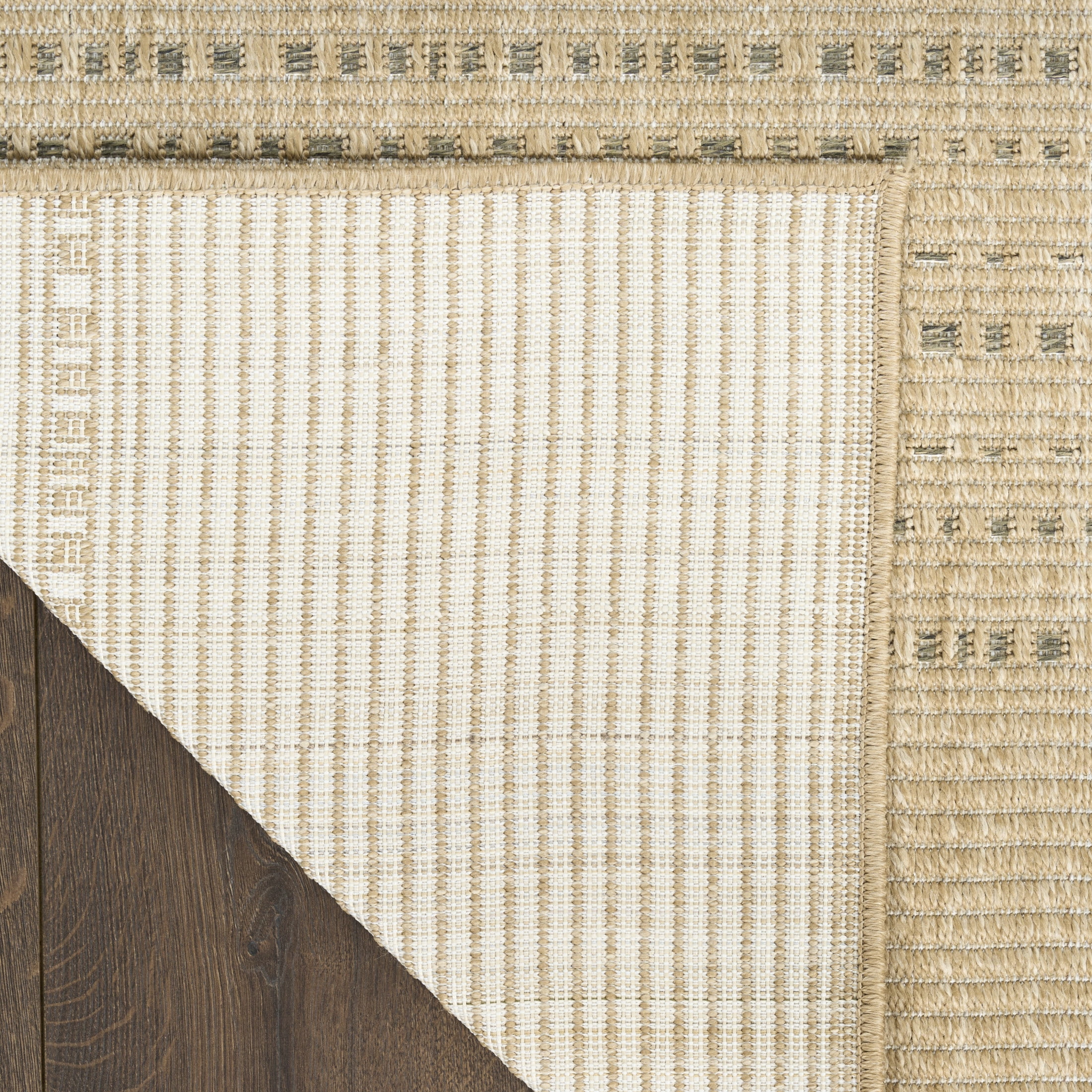 Nourison Tulum 8' x 10' Taupe Outdoor Rug