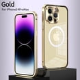 thumbnail image 1 of Slide Buckle Aluminum Alloy Metal Frame Case For iPhone 15 14 13 Pro Max Plus, 1 of 5