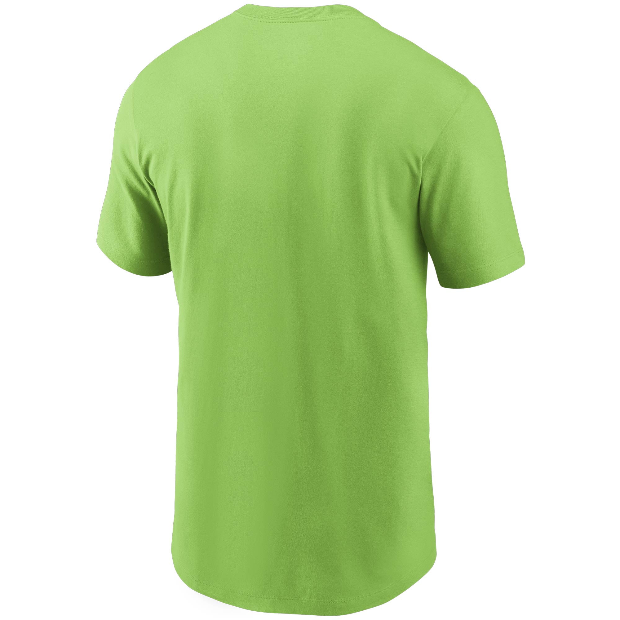 neon green t shirt back