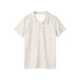 thumbnail image 6 of Grblisyd Back to School Boys Girls Short Sleeve Collar Polo School Uniform Shirt Casual Striped Tops, 6 of 6