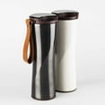 thumbnail image 3 of Mistaha S-U45W 430ML Contenant Isotherme avec Capteur de Température LED et Fil en Cuir Véritable 304 FDA Inox, 3 of 7