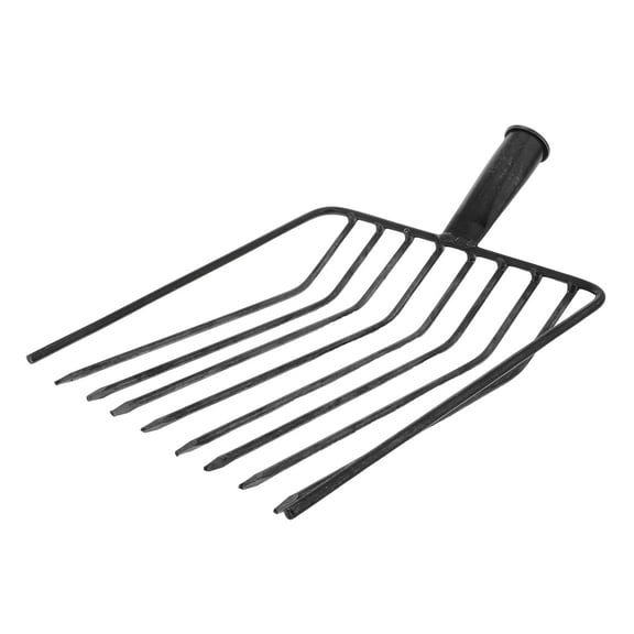 MERRYHAPY Heavy Duty Steel Manure Fork for Weeding and Soil Loosening Garden Tool 1 Pack