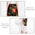 thumbnail image 2 of Fruit Stylish Chiffon Women's Beach Dress Summer Dress with Polyester Straps, 2 of 6