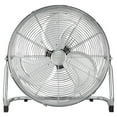 thumbnail image 1 of Optimus F-4122 Heavy Duty Aluminum 12 Inch 3 Speed Industrial Fan, Chrome, 1 of 5