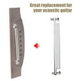 thumbnail image 5 of Adjustable Height Bridge Saddles Repair Tool Nut Acoustic Guitar Risers Saddles, 5 of 10