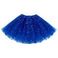 thumbnail image 3 of Girls Tutu Skirts Star Sparkle Sequin Princess Dresses 3 Layers Ballet Dance Toddler Baby Tulle Tutu Skirt Pink One Size, 3 of 10