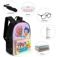 thumbnail image 4 of Bubble Guppies Molly Gil Backpack Laptop Bag Student Satchel Schoolbag Bookbag Large Capacity Multipurpose Daypack Rucksack Travel Bag, 4 of 8