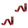 thumbnail image 2 of Guardoinrt Happy Birthday Ribbons DIY Gift Wrapping for Cake Flowers Box Red 10Yard 1.5cm 2Set, 2 of 6