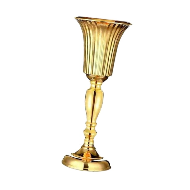 Jarrón de flores para centros de mesa de boda, jarrón de lujo, creativo, moderno, elegante y decorativo. L