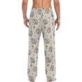 thumbnail image 2 of GZHJMY Hedgehog Pajama Pants for Men, Lounge Pants Lightweight Men Pajama Bottoms with Drawstring Pockets, Christmas New Year Birthday Gifts, Medium, 2 of 6