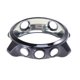 thumbnail image 1 of Carcasa de reloj galvanizada, carcasa protectora, compatible con el reloj inteligente Garmin Forerunner 245 Music (negro)., 1 of 8