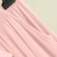 thumbnail image 5 of Bovxnpu Womens Pajama Shorts Sleep Lounge Bottoms Elastic Waist Cotton Shorts Loose Soft Comfortable Sleepwear, 5 of 6