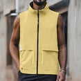thumbnail image 2 of Men's Summer Thin Casual Double Vest Breathable Athletic Sleeveless Shirt Lightweight Comfortable Workout Tank Top Mens Basic Tee Shirts Summer Vintage T Shirts, 2 of 5