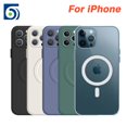 thumbnail image 2 of Estuche magnético para iPhone 14 13 12 11 Pro XS Max X Cubierta de protección completa Carga inalámbrica magnética a prueba de golpes para iPhone 12 Mini Tan Jianjun unisex, 2 of 2