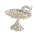 thumbnail image 4 of Frutero decorativo sobre pedestal, decoración de mesa de metal, plato de postre, cuenco S Astilla, 4 of 9