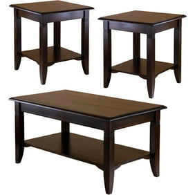 Nolan Coffee Table Cuccino 3 Piece Nolan Accent Table Set Cuccino
