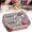 Red, variant on Microwave Safe Stainless Steel 3 Compartment Bento Lunch Box, Blue