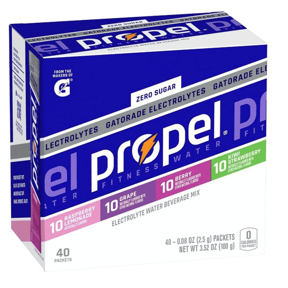 Propel Powder Variety Pack, 0.08 oz., 40 pk.