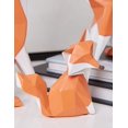 thumbnail image 4 of Statue de Renard Artistique Figurine Décorative Sculpture Renard Résine Animal Cadeau 10cm, 4 of 5
