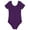 Dark Purple, variant on MSemis Kids Girls Cotton Short Sleeve Ballet Dance Leotard Gymnastics Leotard Tops White 4