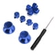 thumbnail image 5 of Joystick de metal Bling Bling para PS4 Reemplazo azul, 5 of 12