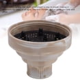 thumbnail image 4 of Foldable Hair Diffuser Portable Universal Blow Dryer Attachment with Densely Arranged Outlets for Long Lasting Curls Suitable for Hair Styling ABS Silicone Black, 4 of 7