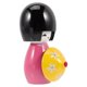 thumbnail image 2 of Japanese Kimonos Doll Decorative Ornament Made of Plastic Watermelon Red Color Fits Desktop, 2 of 4