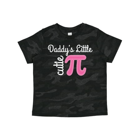 

Inktastic Daddy Little Cutie Pi Day Math Girls Gift Toddler Toddler Girl T-Shirt