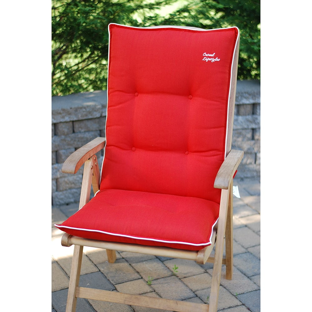 High Back/ Recliner Patio Chair Cushions (Set of 2) - Walmart.com