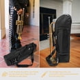 thumbnail image 3 of OULII Multi-function Trumpet Bag Black Rectangular Storage 1Pcs for Performance, 3 of 8