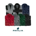 PAVILIA Mens Soft Robe, Plush Fluffy Fleece Bathrobe for Men, Long