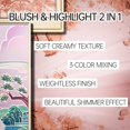 thumbnail image 3 of Paleta de coloretes Catkin Cheek Bake Shimmer Pink Peach 10 g C04, 3 of 6