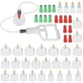 thumbnail image 2 of MesaSe 32 Cupping Cups Set Biomagnetic Traditional Cupping with Pumping Handle and Extension Tube Anti-Cellulite Vacuum Face and Body Massager for Adult Home Use, 2 of 9