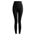 thumbnail image 3 of UOCUFY Anti Cellulite Compression 3D Leggings Women Butt Lifting Tummy Control with Resistance Bands Gym Yoga Pants (Black, L), 3 of 7