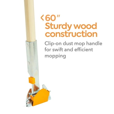 Coastwide Professional 60" Dust Mop Handle Wood 2/Pack CW56769