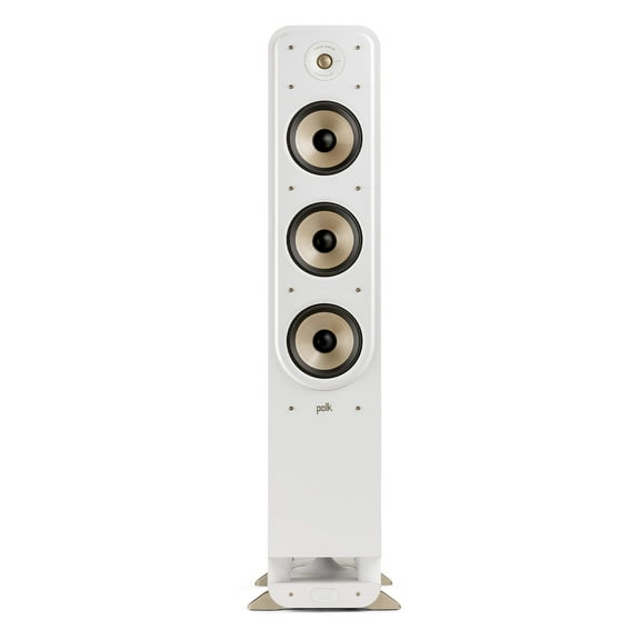 Polk Audio Signature Elite ES60 Dynamically Balanced Acoustic Array Tower Speakers, White Washed