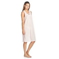 thumbnail image 4 of Women's Sleeveless Embroidered Pointelle Nightgown, 4 of 5