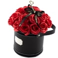thumbnail image 3 of Caja de Arreglo Floral Circular con Flores Rojas, 3 of 3