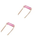 thumbnail image 1 of Moyic Clip trasero para teléfono móvil, repuesto antioxidante antipérdida a la moda, accesorios de cadena para viajes y salidas exteriores Oro rosado 2Conjunto, 1 of 6