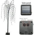 thumbnail image 3 of Led Solar Willow Tree 4.6 ft Waterproof Garden Decoration Multicolor, 3 of 14