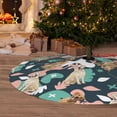 thumbnail image 6 of Sikiie Labrador Retriever Dog 30-48 inches {designName} Print Christmas Tree Skirt Snowman Xmas Tree Skirt with Edge Christmas Decorations for Holiday Party48", 6 of 7