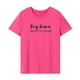 thumbnail image 2 of Camiseta de manga corta para mujer, camiseta suave con cuello redondo para vacaciones en la oficina L, 2 of 7