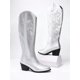 thumbnail image 1 of Vintage Western Embroidery Knight Boots, 1 of 5