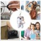 thumbnail image 4 of Puppy Keychain Plush,Handbags Pendant Cute | Plush Animals Keychains Toys Puppy Keyring Ornaments Pendants for Classroom School, 4 of 5