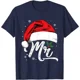 thumbnail image 1 of Pijama a juego de Papá Noel para hombres, camiseta de Navidad para parejas, camisetas gráficas, ropa de diseñador, harajuku, 1 of 4