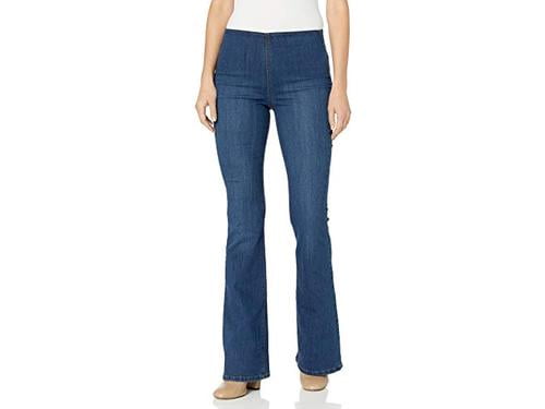jessica simpson pull on flare jeans
