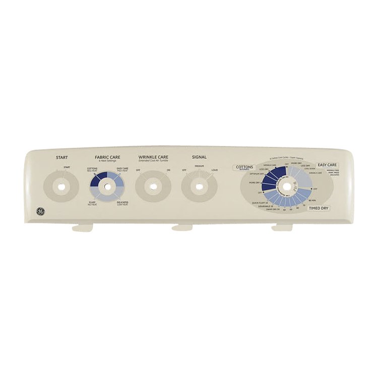 WE19M1486 GE Dryer Control Panel