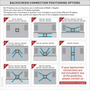Barkan Long TV Wall Mount, 13-90 inch Dual Arm Full Motion Articulating 4 Movement Flat/Curved Screen Bracket