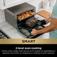 thumbnail image 3 of Restored Ninja DT2550 Foodi 10-in-1 Smart XL Air Fry Oven 1800 Watts, Silver, 1, 1, 3 of 11