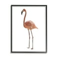 thumbnail image 2 of Stupell Industries Minimal Flamingo Bird Animals & Insects Painting Gray Framed Art Print Wall Art, 2 of 5